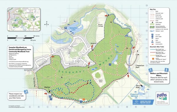 Woodlands Map